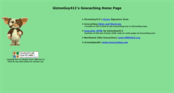 Desktop Screenshot of gizmoguy411.com